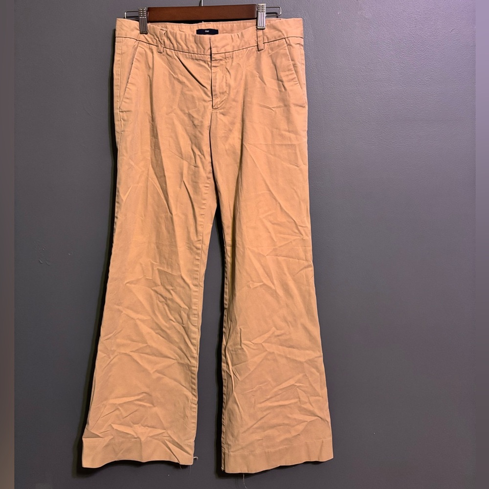 GAP business casual dark khaki Y2K bootcut pants size 6